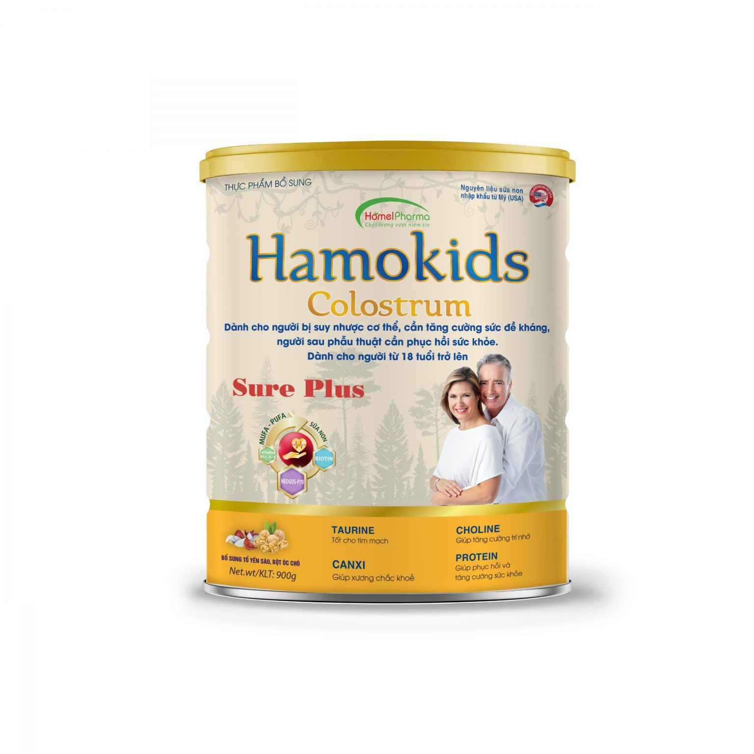 Hamokids Colostrum Sure Plus - Tăng Cường Sức Khỏe Cho Người Từ 18 Tuổi Trở Lên