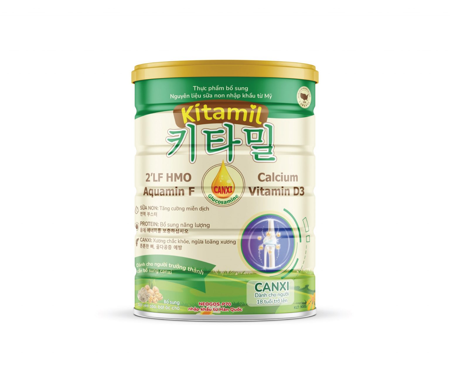 Kitamil Canxi - Dành Cho Người Trưởng Thành Cần Bổ Sung Canxi