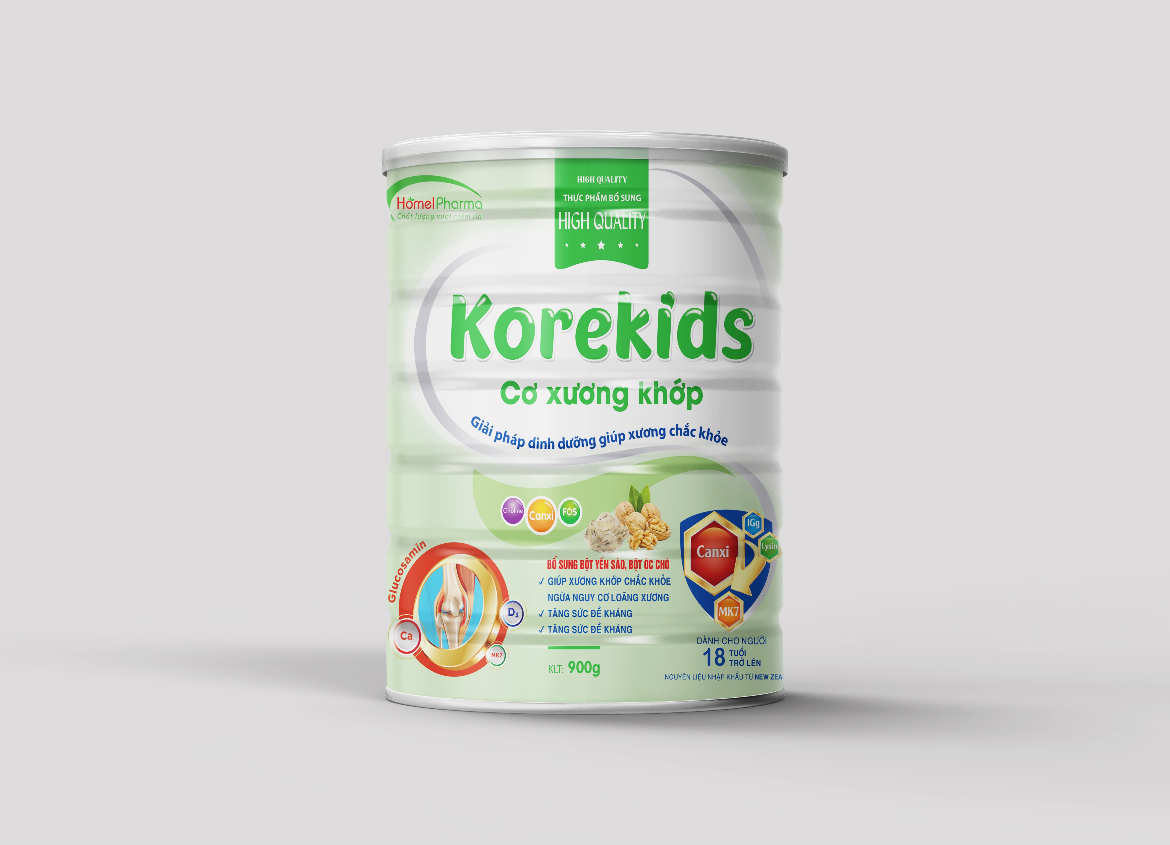 Korekids Cơ Xương Khớp - Giải Pháp Dinh Dưỡng Giúp Xương Chắc Khỏe