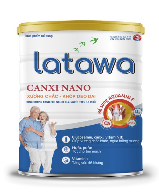 Latawa Canxi Nano - Dinh Dưỡng Cho Người 18 Tuổi Trở Lên Cần Bổ Sung Canxi