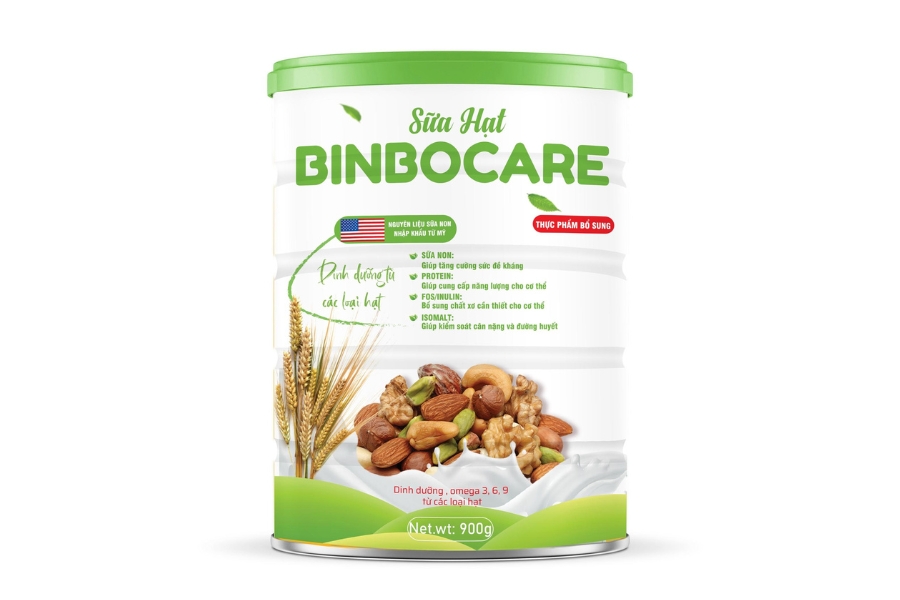 Binbocare Sữa Hạt - Dinh Dưỡng Từ Các Loại Hạt