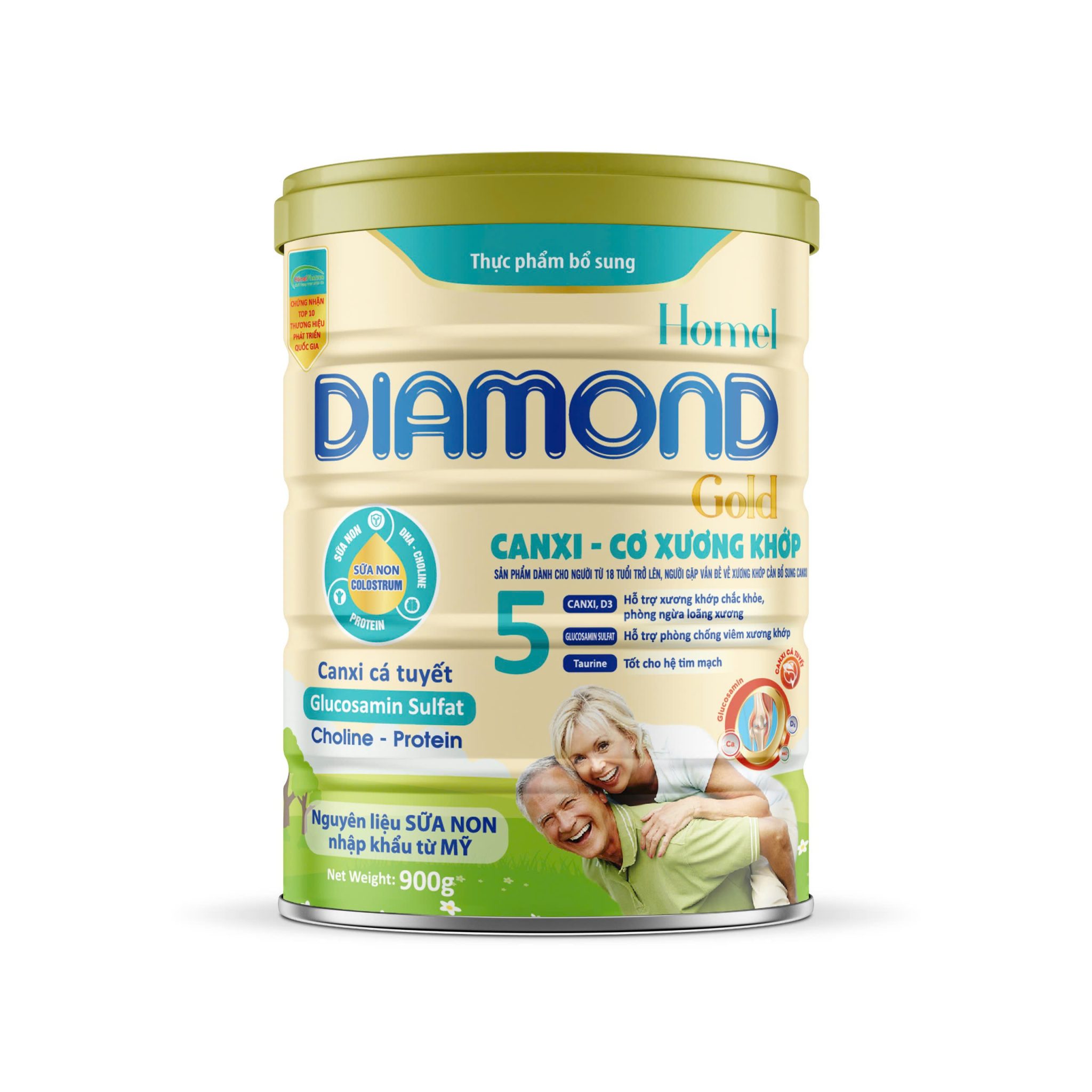 Homel Diamond Gold Canxi - Cơ Xương Khớp