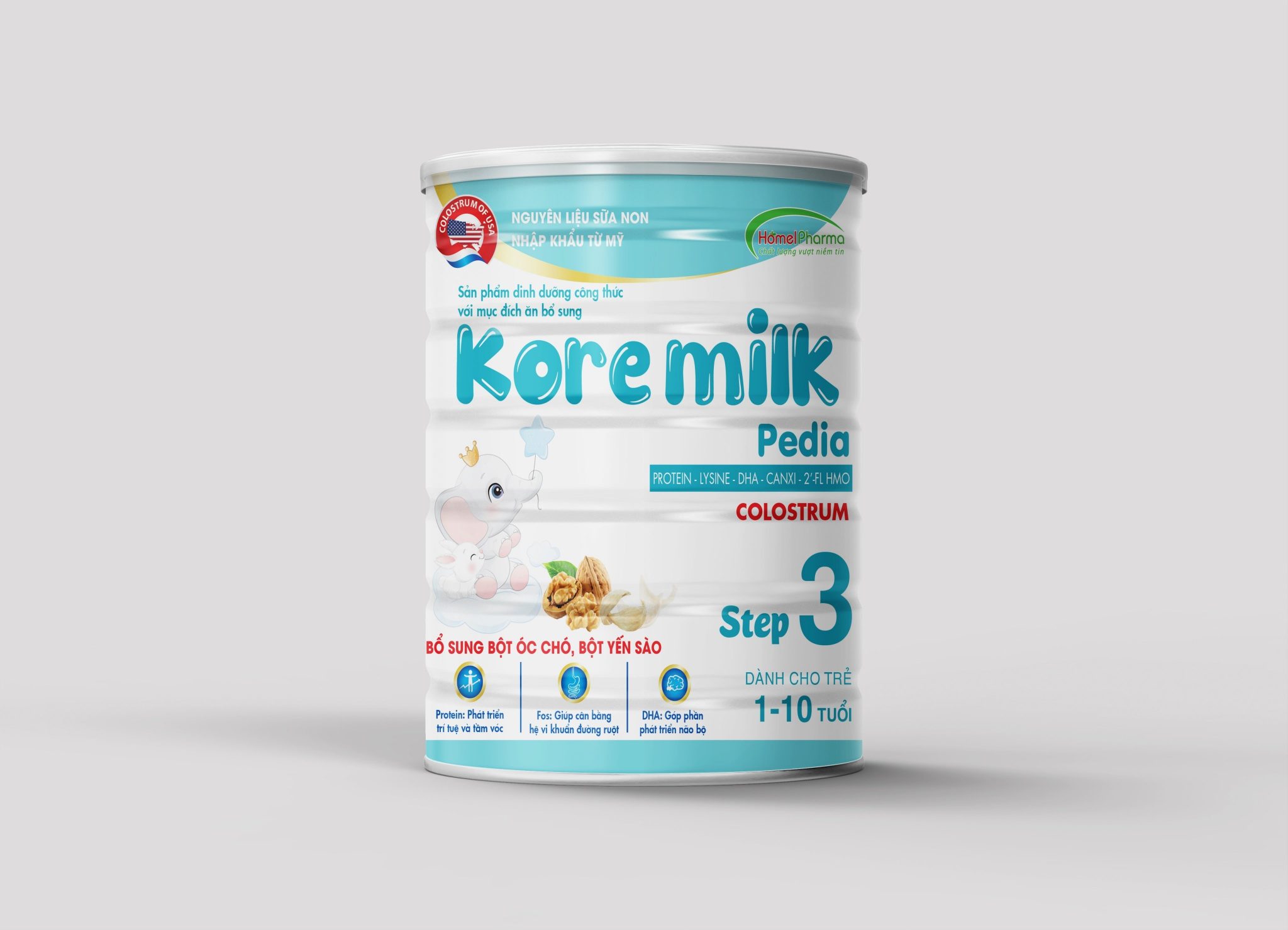 Kore Milk Pedia Step 3 - Dành Cho Trẻ 1 - 10 Tuổi