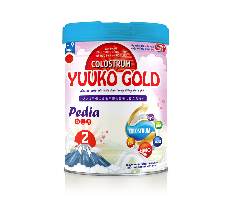 YUUKO GOLD PEDIA - Cải Thiện Tình Trạng Biếng Ăn